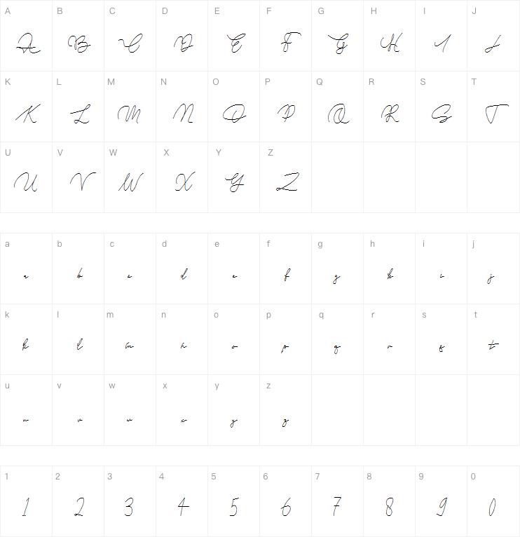 Slim Simple字体