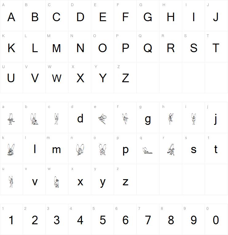 SL Woodcut Faeries字体