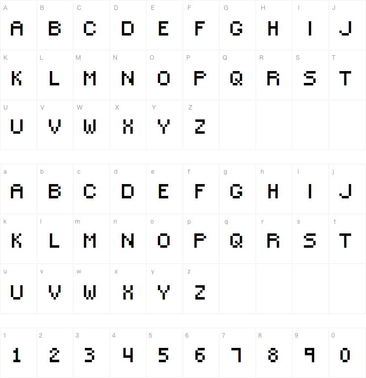 Small Pixel字体