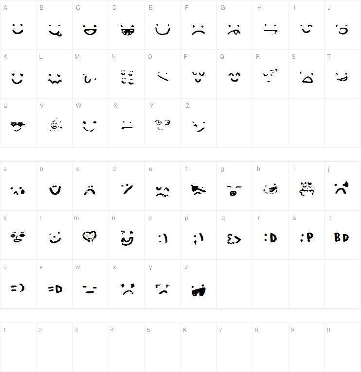 SmileysMarker字体