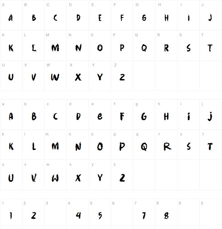 Smooky字体