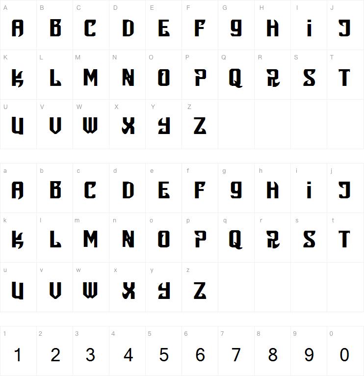 Snobjury字体