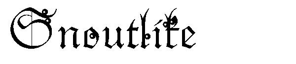 Snoutlike字体