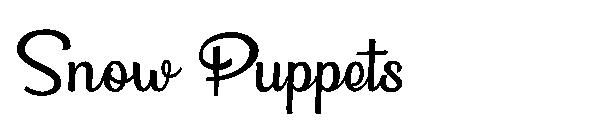 Snow Puppets字体