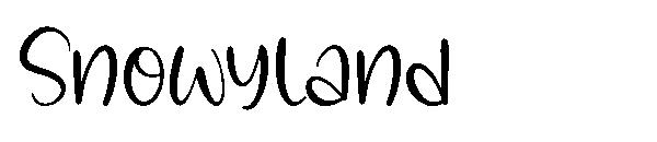 Snowyland字体