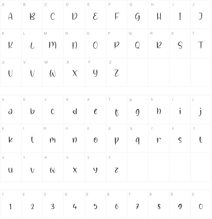Snowyland字体