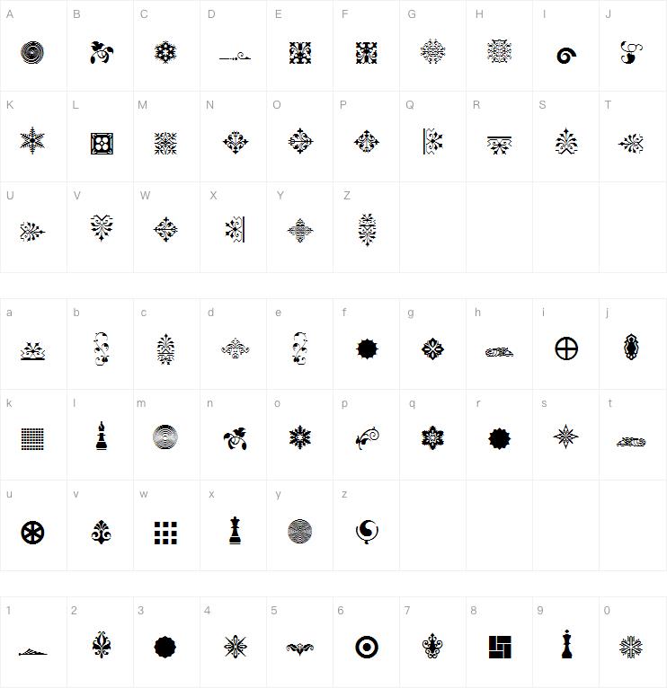 Soft Ornaments Twenty字体