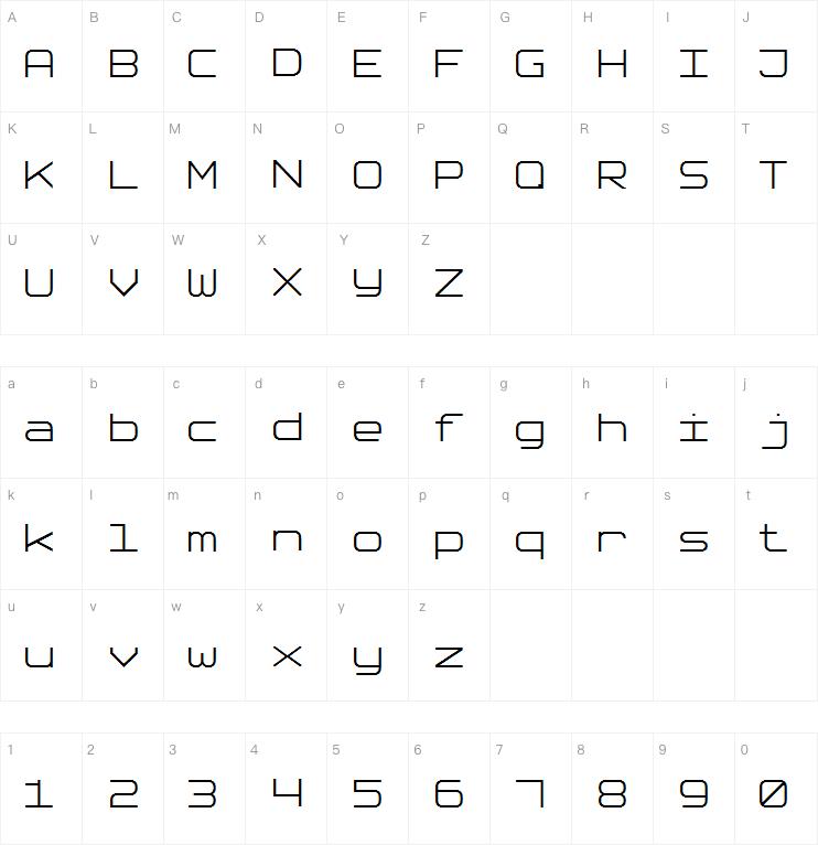 Software Tester 7字体