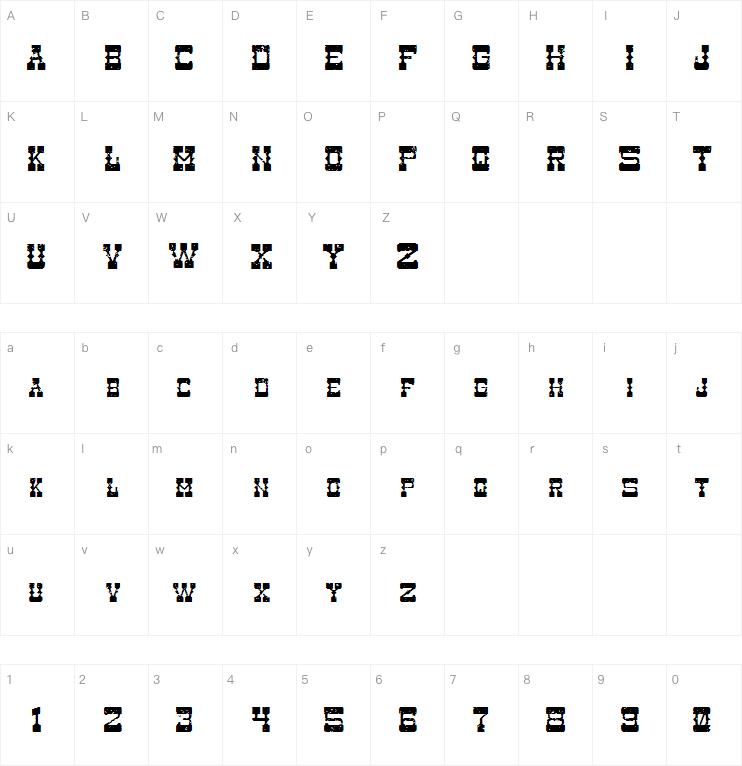 Soiled Doves字体