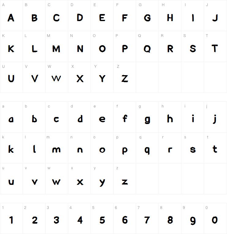 SolarCharger字体