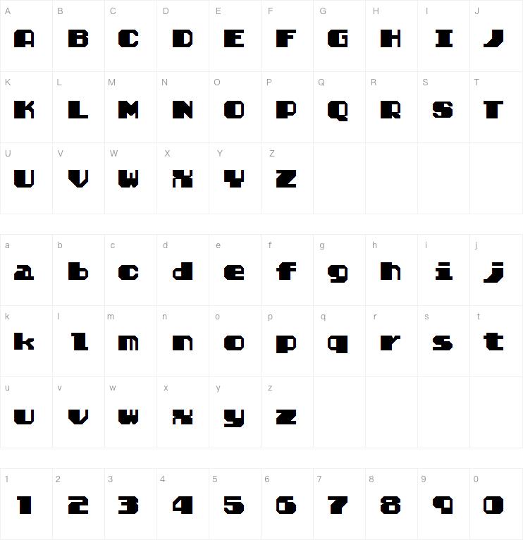 Solomon's Key True Type Smoose字体