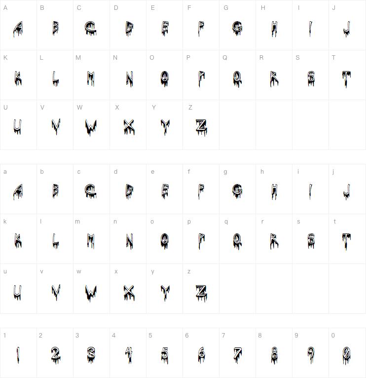 Solstice Of Suffering字体