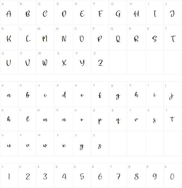 Someday Bohemi字体
