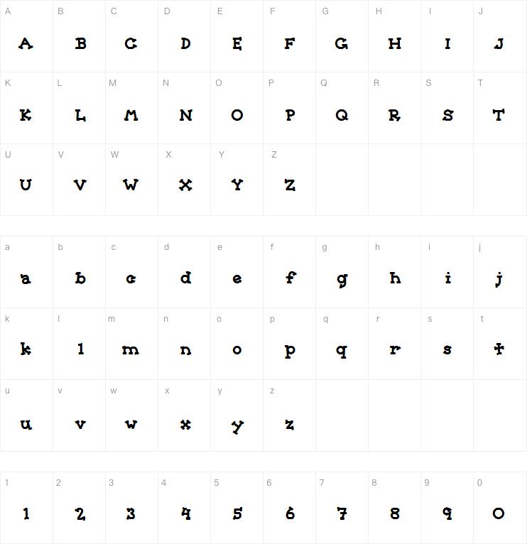 Sorority字体