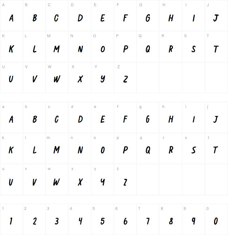 Sotokaromi Bold字体