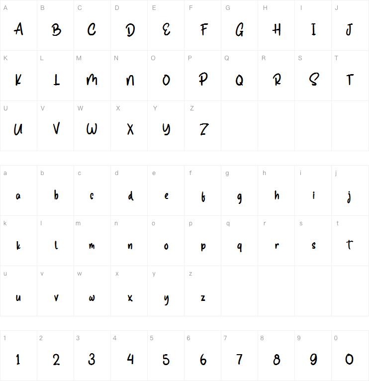 Soubath Ambyar字体