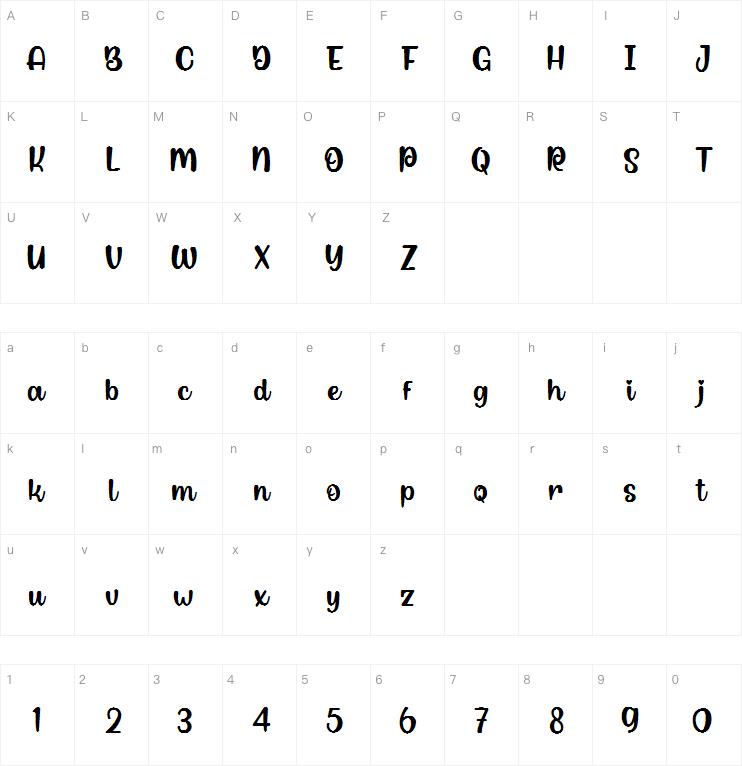 Soul Billani字体