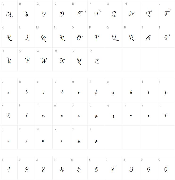 Soulmaker in the Mountains字体
