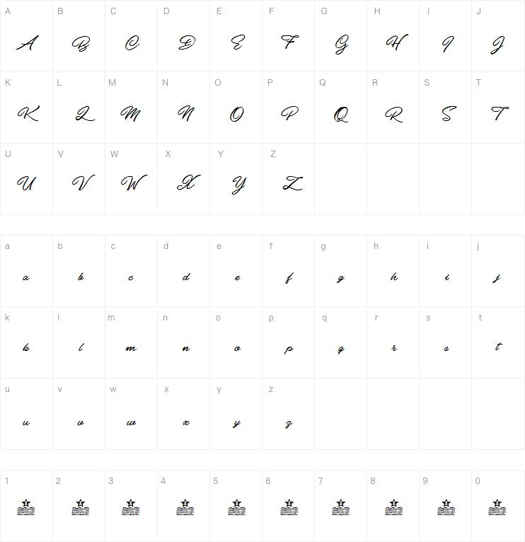 Soundtrack字体