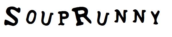 SoupRunny字体
