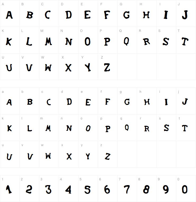 SoupRunny字体