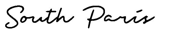 South Paris字体