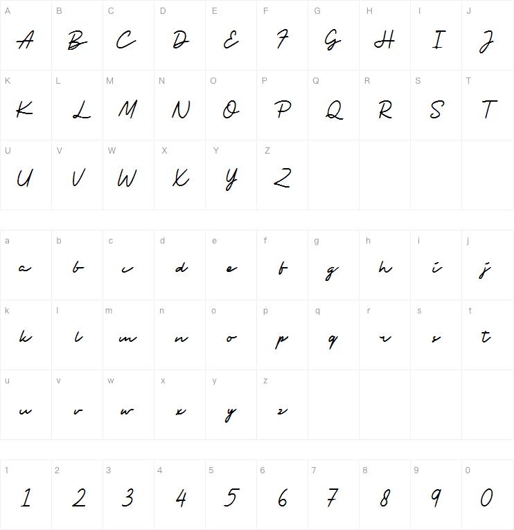 South Paris字体