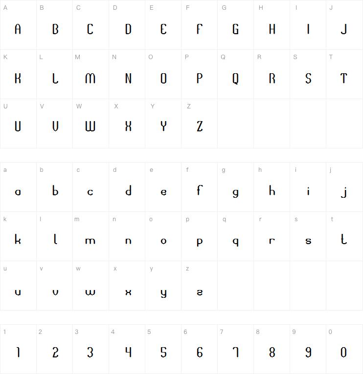 Space of Time字体