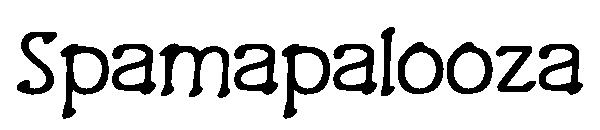 Spamapalooza字体