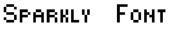 Sparkly-Font