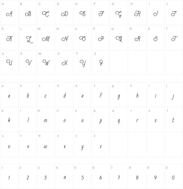 Special Thanks字体