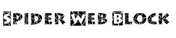 Spider Web Block字体