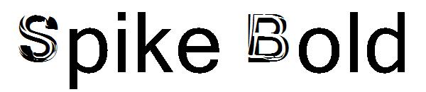 Spike Bold字体