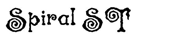Spiral ST字体