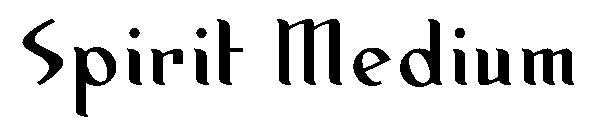 Spirit Medium字体