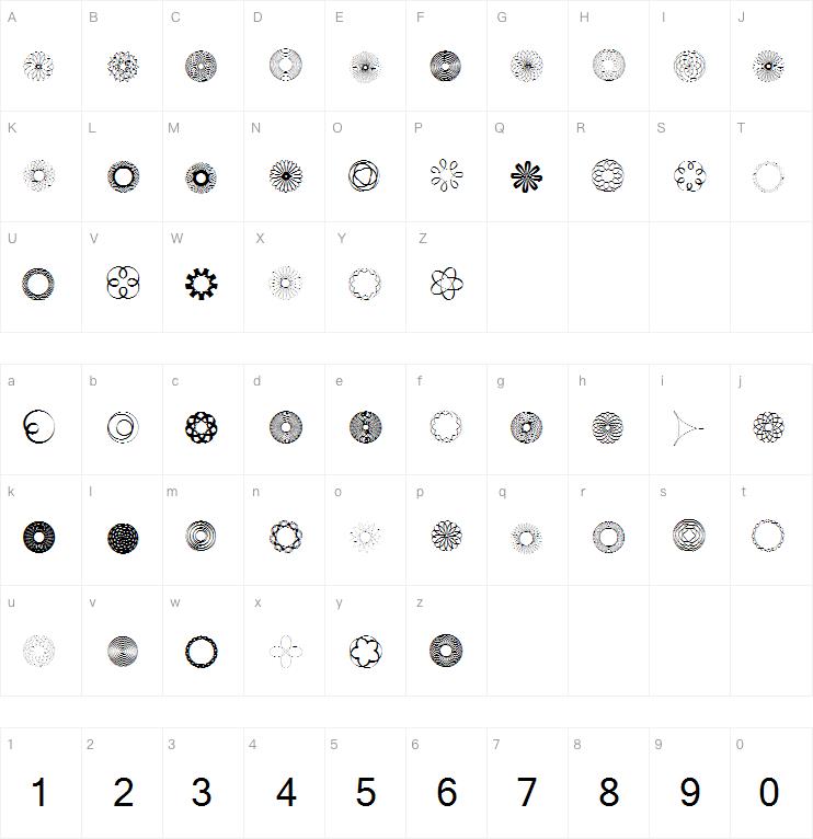 SpiroFace字体