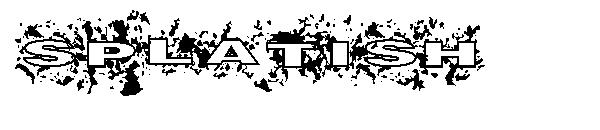 Splatish字体