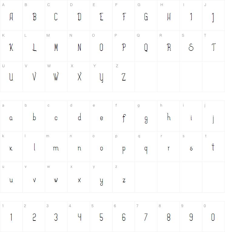SPLENDOR字体