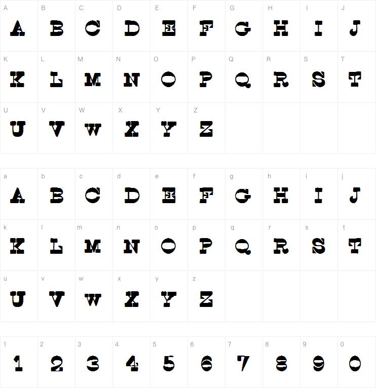 Spoghetti Western字体