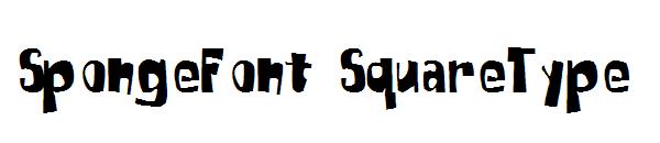 SpongeFont SquareType