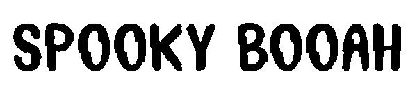 Spooky Booah字体