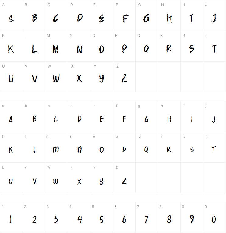 Spooky Crack字体