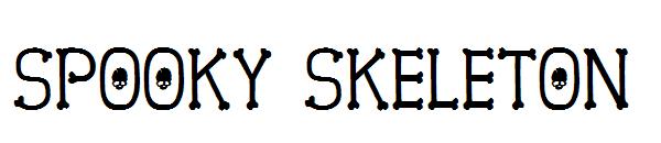Spooky Skeleton
