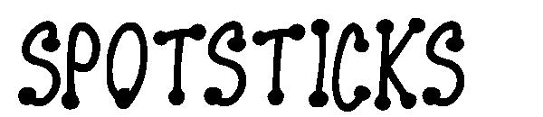 Spotsticks字体