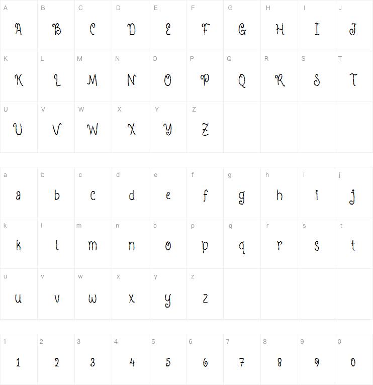 Sprinkle Magical字体