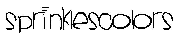 Sprinklescolors字体