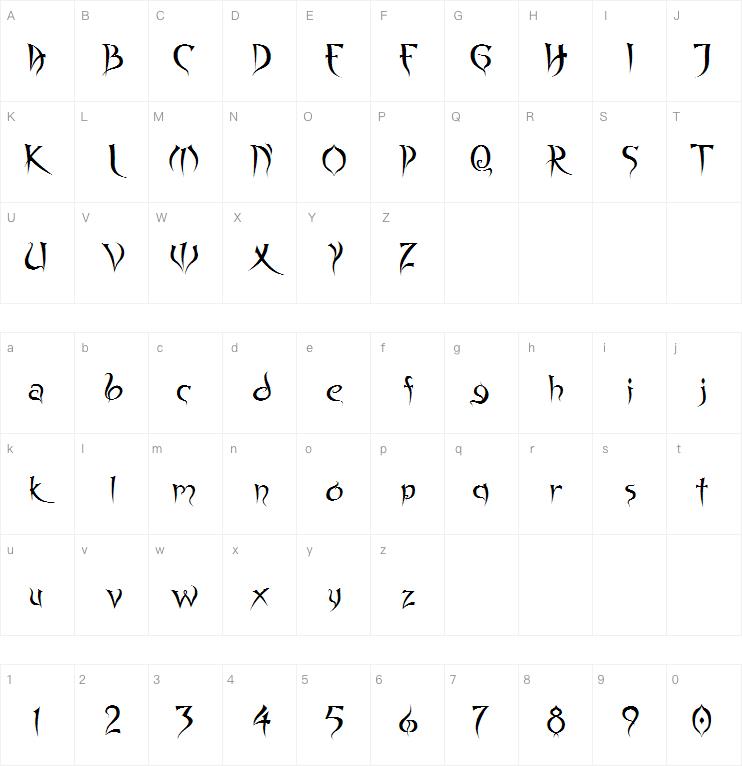 Spyced字体