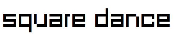 Square Dance字体