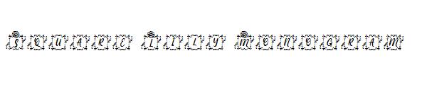 Square Lily Monogram