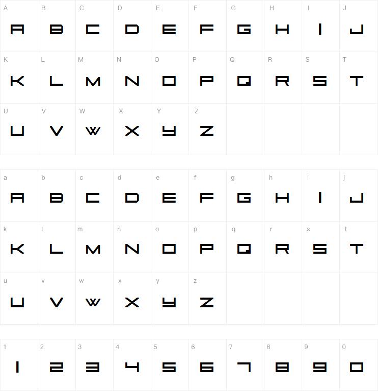 Square Sans Serif 7字体